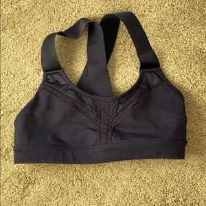 ALO Yoga Navy Blue Equalize Bra